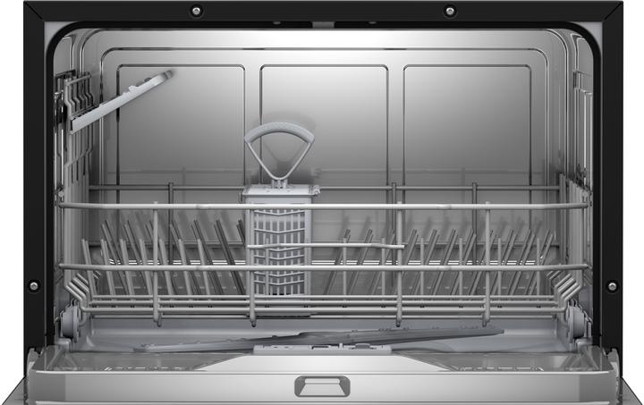 Image du produit Bosch Hausgeräte Série 6, Lave-vaisselle compact pose libre, 55 cm, Noir, SKS6ITB00E