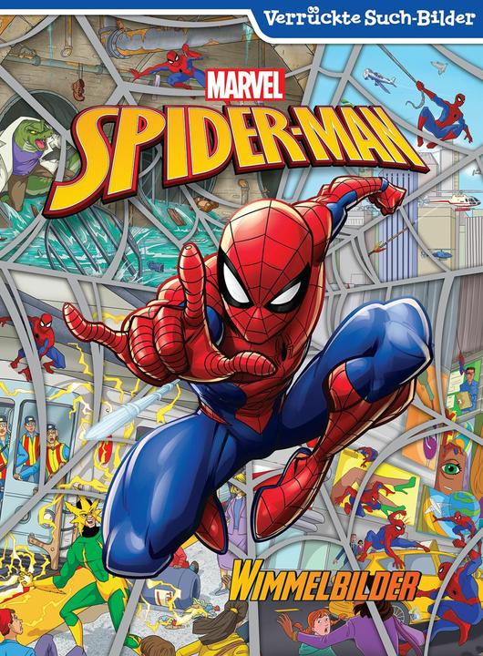 Produktbild Spider-Man - Wimmelbilder - Verrückte Such-Bilder - MARVEL (Deutsch, Phoenix International Publications Germany GmbH, 2024)
