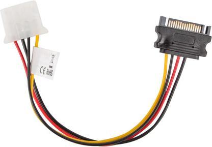 Immagine prodotto Lanberg Cavo SATA zasilający - Molex M/F 15cm