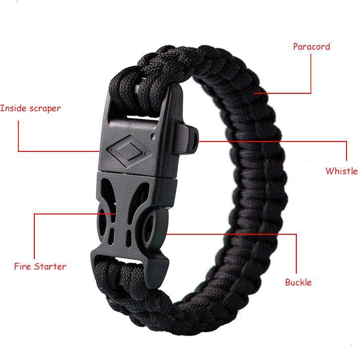 KAO Armband Paracord (25 cm, Nylon)