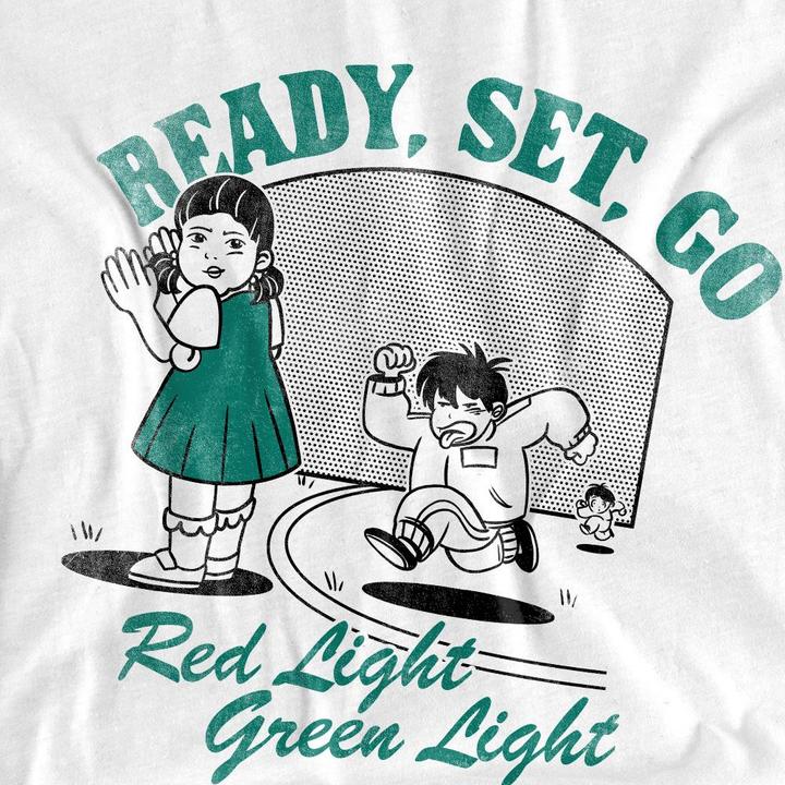 Produktbild Squid Game Red Light Green Light TShirt (4XL)