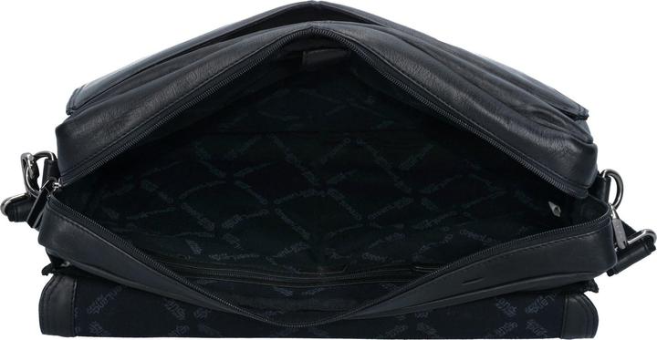 Produktbild Greenland Nature Black Nappa Aktentasche Leder 40 cm Laptopfach