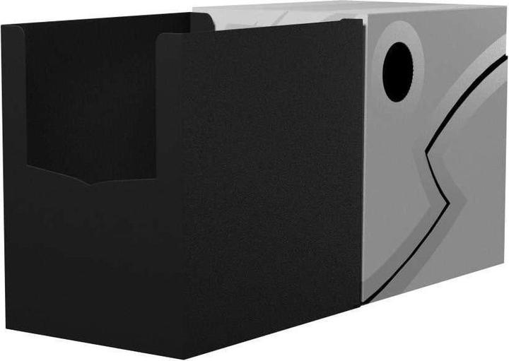 Produktbild Arcane Tinman Rangement pour Cartes - Deck Box Dragon Shield Double Shell : Revised Ashen (Blanc/Noir)
