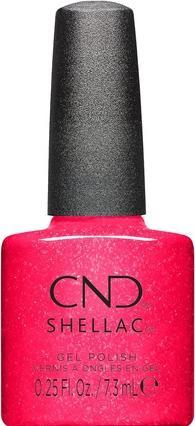 CND Shellac Outrage Yes 7.3ml - Bizarre Beauty Collection (Rot, Gel-Effekt Nagellack)