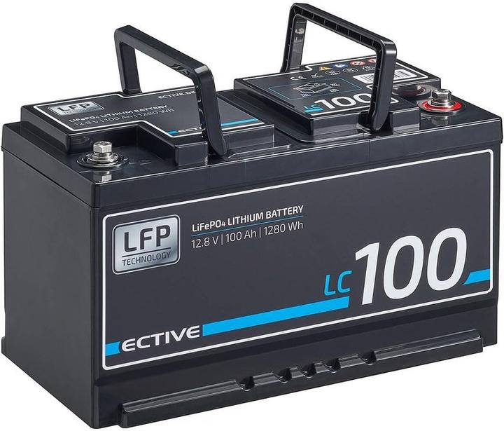 Produktbild Ective LC 100 12V LiFePO4 Lithium Versorgungsbatterie 100 Ah (12 V, 100 Ah)
