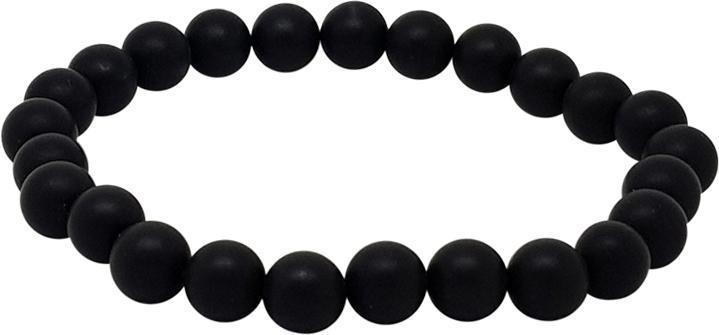 Immagine prodotto Leyda Bracciale Uomo Onice (20 cm, Pietra)