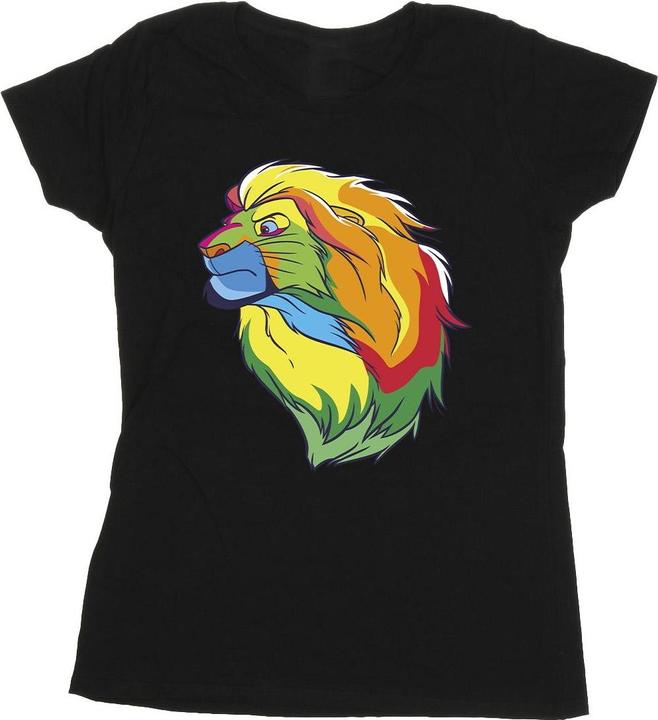 Actual product image Disney Womens/Ladies The Lion King Colours Cotton T-Shirt (M)