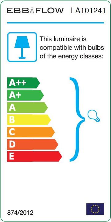 Energie-Label Ebb&Flow Clyde (E14)