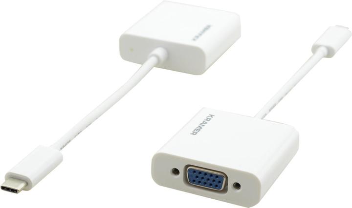 Produktbild ADC-U31C/GF - Externer Videoadapter - USB-C 3.1 - VGA - weiss (USB Typ-C, VGA, 17 cm)