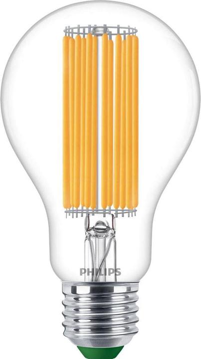 Actual product image Philips LED Lamp Bulb Shape E27 7,3 Watt Clear Warm White Filament (E27, 7.30 W, 1535 lm, 1 x, A)