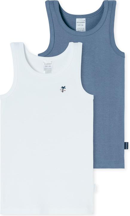 Bianco, Blu denim