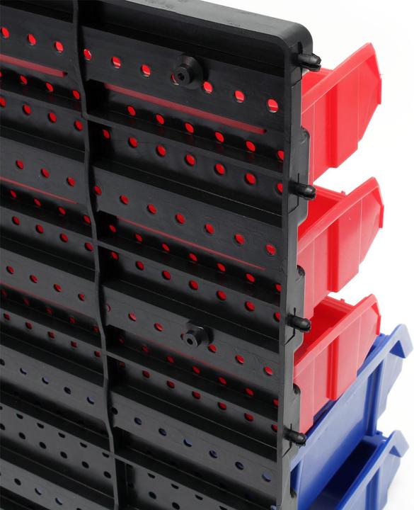 Actual product image Wiltec Stacking boxes (16.5 x 10.5 x 8 cm, 9 x 10.5 x 5.5 cm)