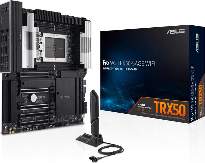 Produktbild ASUS PRO WS TRX50-SAGE WIFI (sTR5, AMD TRX50, E-ATX)