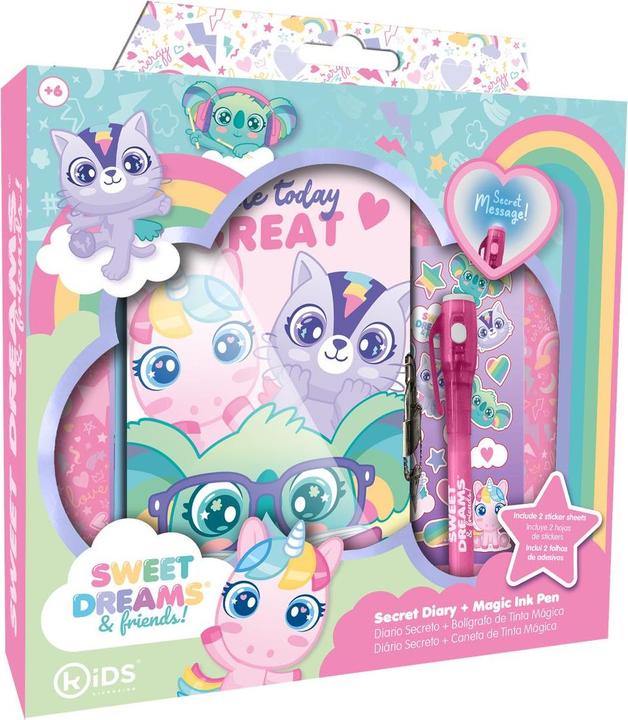 Actual product image Kids Licensing Unicorn diary set