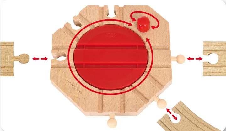 Produktbild Brio Mechanische Drehscheibe