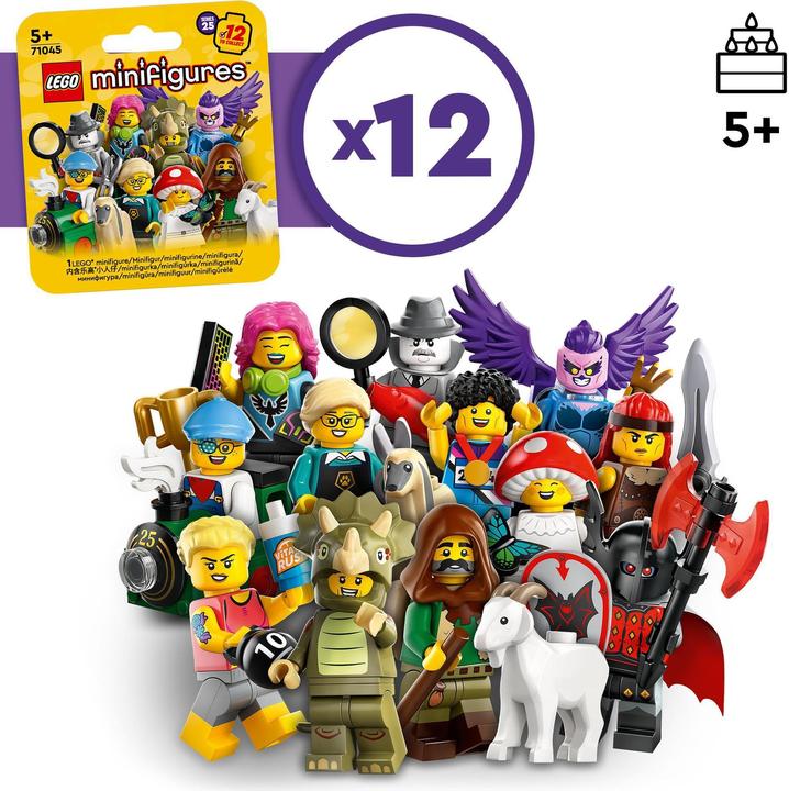 Produktbild LEGO Minifiguren Serie 25 (71045, LEGO Minifiguren)