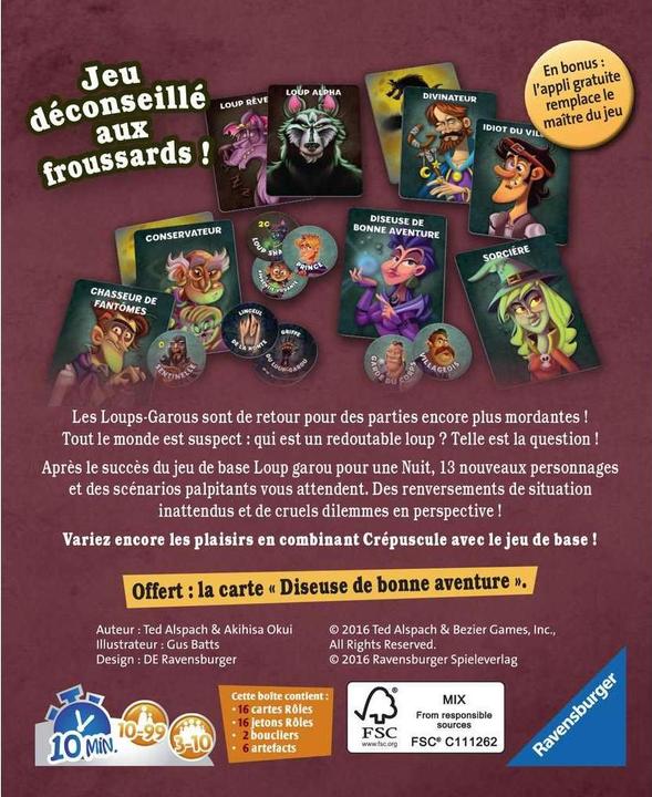 Image du produit Ravensburger Loup Garou (Français)