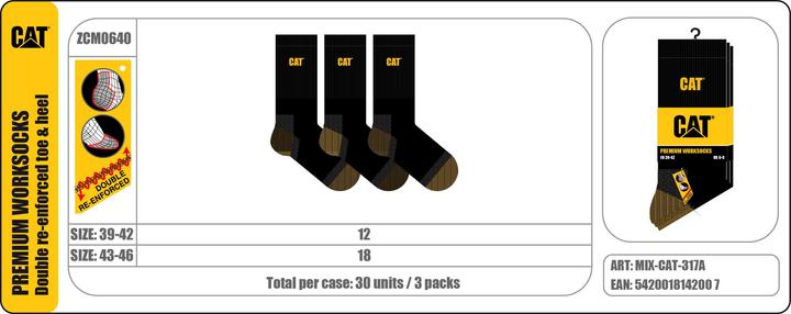 Produktbild Cat Premium Work (3er Pack, 39 - 42)