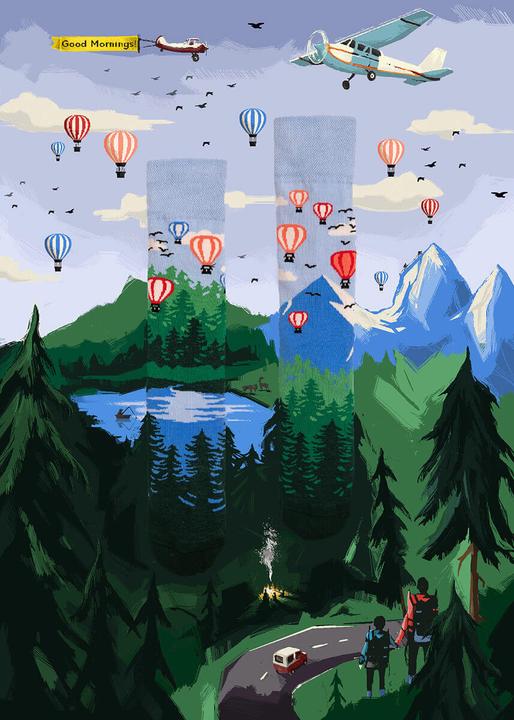 Image du produit Many Mornings Ballon d'aventure (Une unité par pack, 39 - 42)