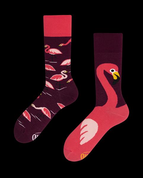 Actual product image Many Mornings Pink Flamingo (Single pack, 35 - 38)