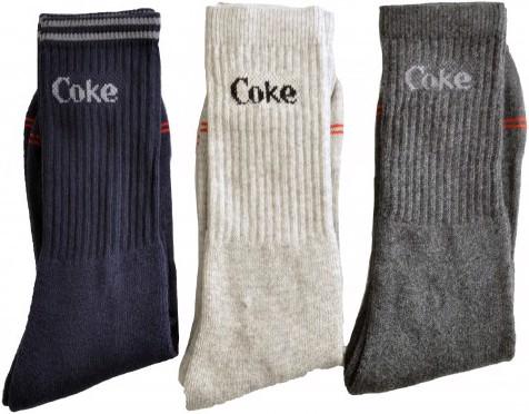 Produktbild Coca Cola Sportsocken 3er-Pack (41 - 45)