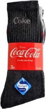 Produktbild Coca Cola Sportsocken 3er-Pack (41 - 45)