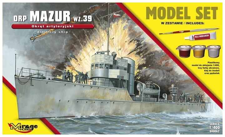 Image du produit Mirage Hobby ORP "Mazur"-wz.39(the GunneryShip)ModelSe