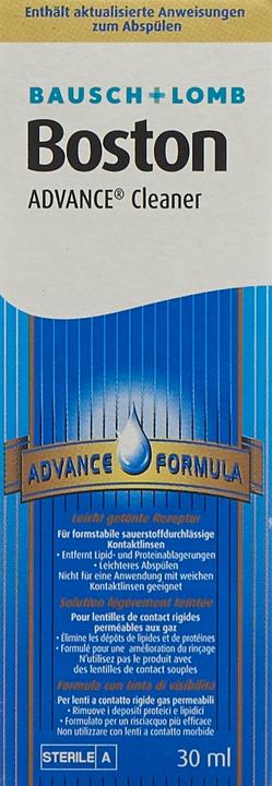Actual product image Bausch + Lomb Boston Advance Cleaner (All in One solution, 30 ml)