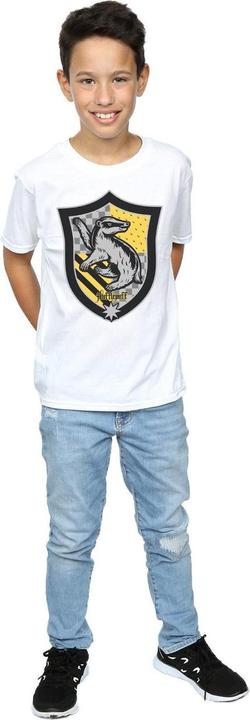 Produktbild Hufflepuff Crest Flat TShirt Jungen (152, 158)