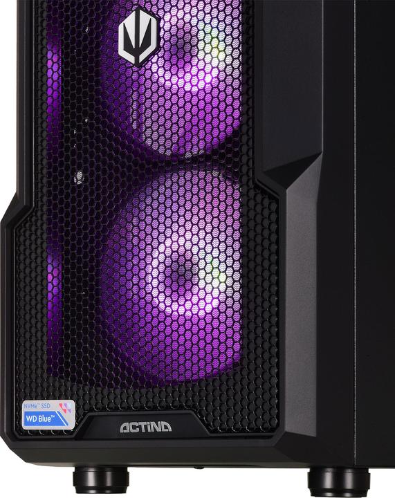 Actual product image Action Actina 5901443337461 PC Midi Tower AMD Ryzen™ 7 7700 32 GB DDR5-SDRAM 1 TB SSD AMD Radeon RX 7900 XT (AMD A10-7700K, 32 GB, 1000 GB, Radeon RX 7900 XTX)
