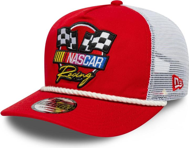 New Era Golfer Mesh Snapback Cap - Nascar Rot (One Size)