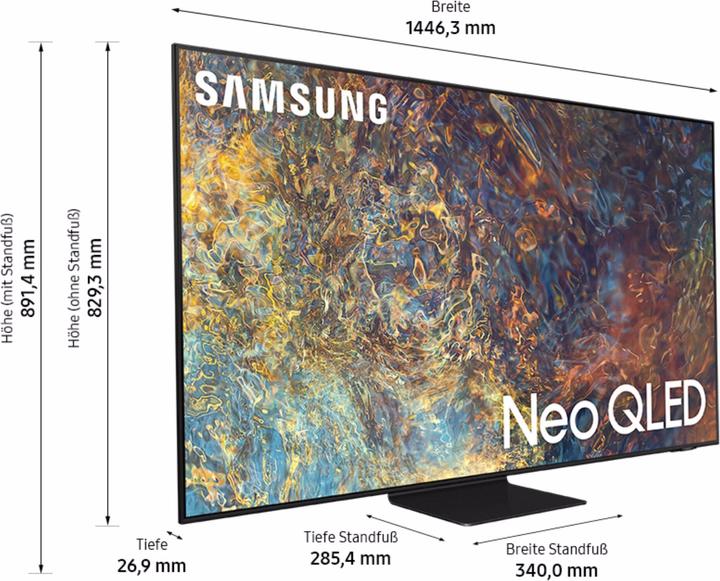 Actual product image Samsung GQ65QN90AATXZG (65", QLED, 4K, 2021)