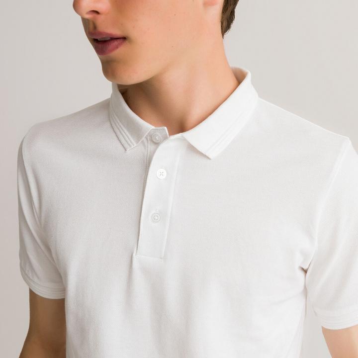 Produktbild La Redoute Collections Kurzärmeliges Poloshirt aus Pikee (XXS)