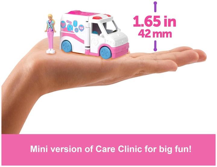 Actual product image Barbie Mini BarbieLand Ambulance with doll