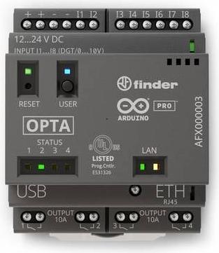 Actual product image Finder Opta Lite 8A.04.9.024.8300 PLC communication module 12 V/DC, 24 V/DC