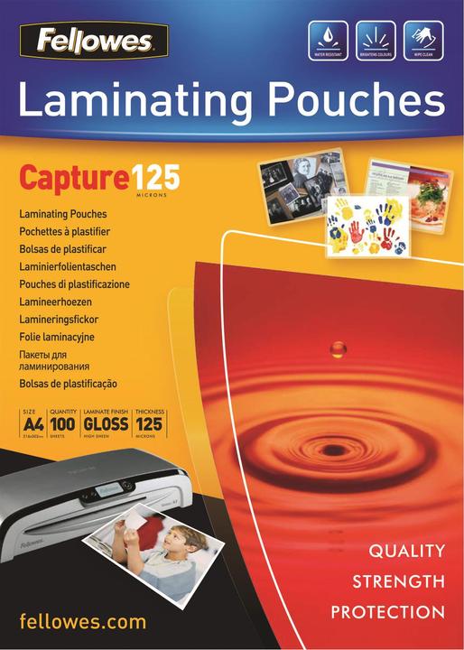 Fellowes Capture 125 (A4, 100 Stück, 125 µm)