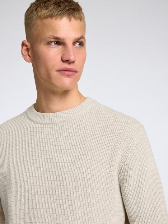 Produktbild Selected Homme Slhtheo Ls Knit Structure Crew Neck (L)