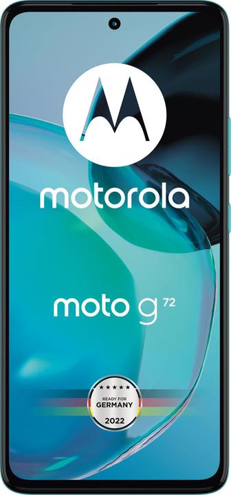 Produktbild Motorola Moto G72 (128 GB, Polar Blue, 6.55", Hybrid Dual SIM, 108 Mpx, 4G)