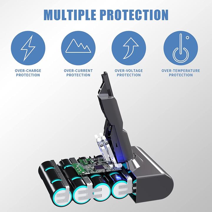Produktbild Battool V7 Akku 6000mAh