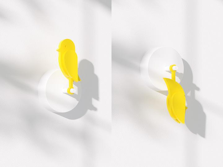 Actual product image Birdie CO2 monitor