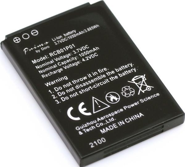 Actual product image Doro Replacement battery for Primo 406, 413, 414