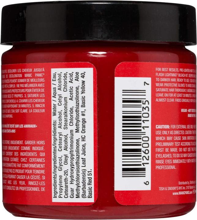 Immagine prodotto Skybound Rock N Roll Crema Colorante Semi-Permanente per Capelli Rossi 113g 118ml (Rosso Rock 'N' Roll)
