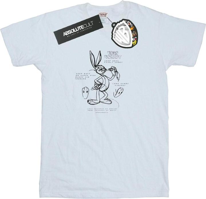 Image du produit Looney Tunes - T-shirt BUGS BUNNY DRAWING INSTRUCTION - Homme (L)