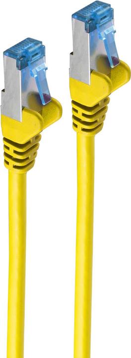 Produktbild Shiverpeaks ®-BASIC-S--Netzwerkkabel-Patchkabel, cat 6A, S/FTP, PIMF, gelb, 0,25m (S/FTP, CAT6, 0.25 m)