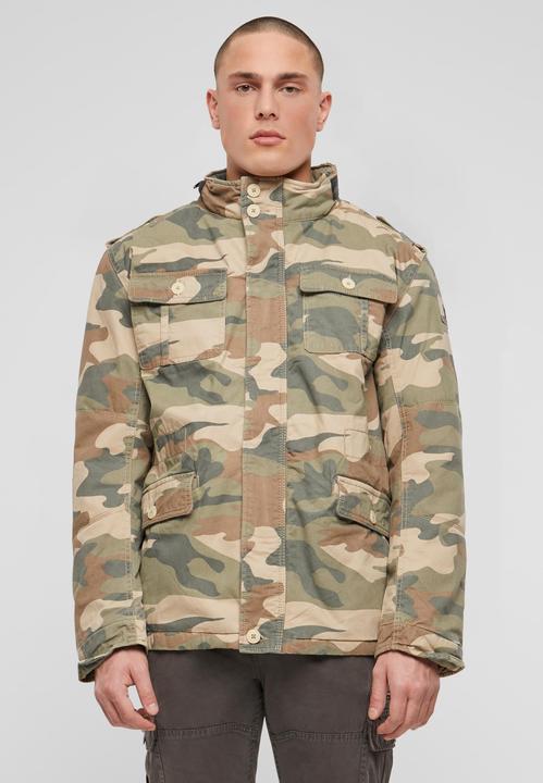 Actual product image Brandit Britannia winter outdoor jacket size XL colour light forest (XL)