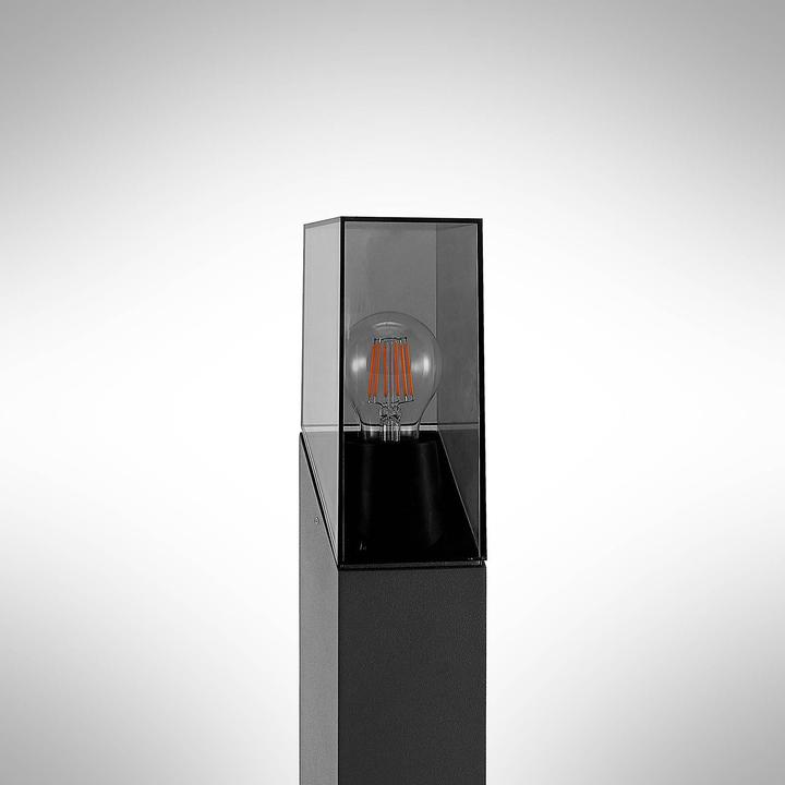 Actual product image Lucande Fiola garden light H40 Anthracite (E27, IP54)