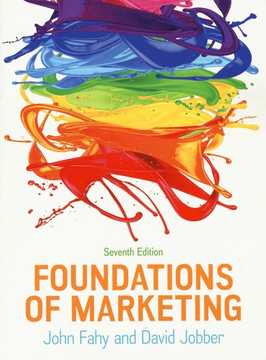 Immagine prodotto Fondamenti di Marketing, 7e (Inglese, David Jobber, John Fahy, 2022)