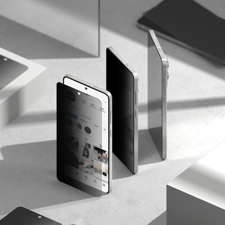 Produktbild Ringke Easy Slide 2er-Pack Sichtschutzglas für Samsung Galaxy S25 Edge (2 Stück, Samsung Galaxy S25 Edge)