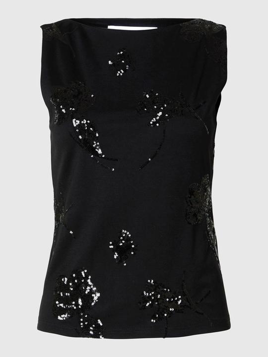 Selected Femme Top à paillettes