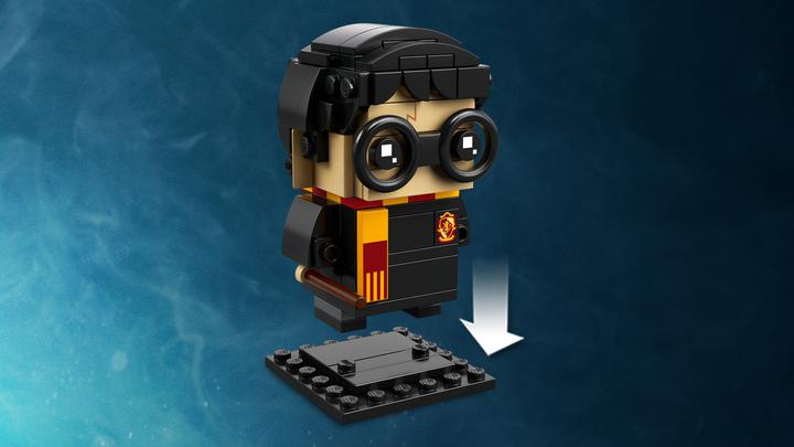 Actual product image LEGO Harry Potter and Hedwig (41615, LEGO Brickheadz)